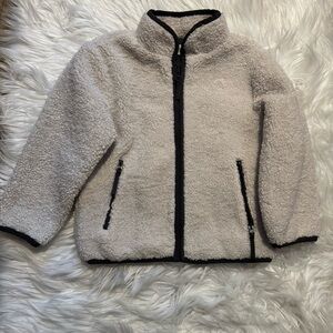 Gymboree Toddler Boy Sherpa Zip Up Sweater Size 3T